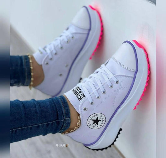 Tenis Zapatillas Converse Plataforma