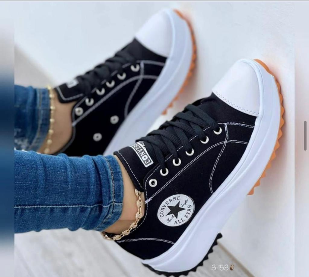 Tenis Zapatillas Converse Plataforma